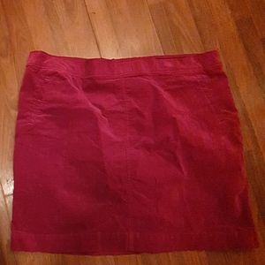 Corduroy Skirt